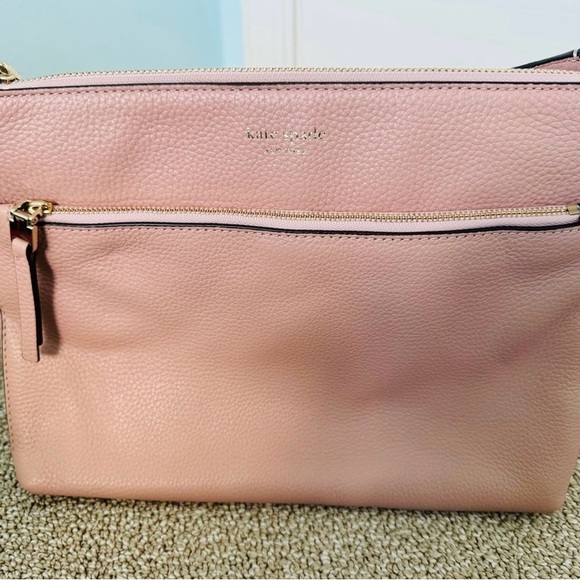 Kate Spade Pink Leather Crossbody Bag - Picture 1 of 9